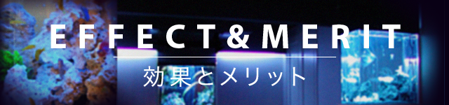 EFFECT＆MERIT｜効果とメリット